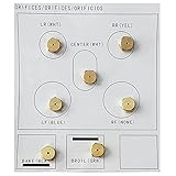 DG96-00340B / DG69-00197A Stove Gas Range Conversion Kit, Gas Stove Repair and Replacement Part, Brass