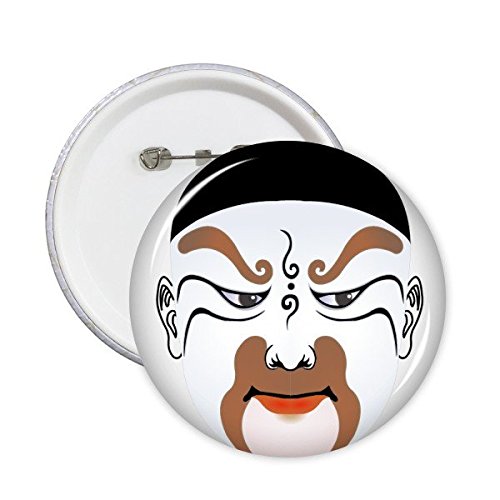 Broches opéra de Pékin pour masquer une imperfection ou embellir un sac terne