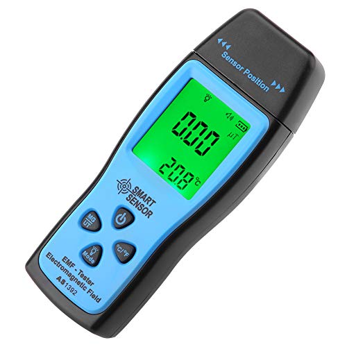 Medidor Digital EMF con Pantalla LCD Mini para Radiación Electromagnética miniatura 5