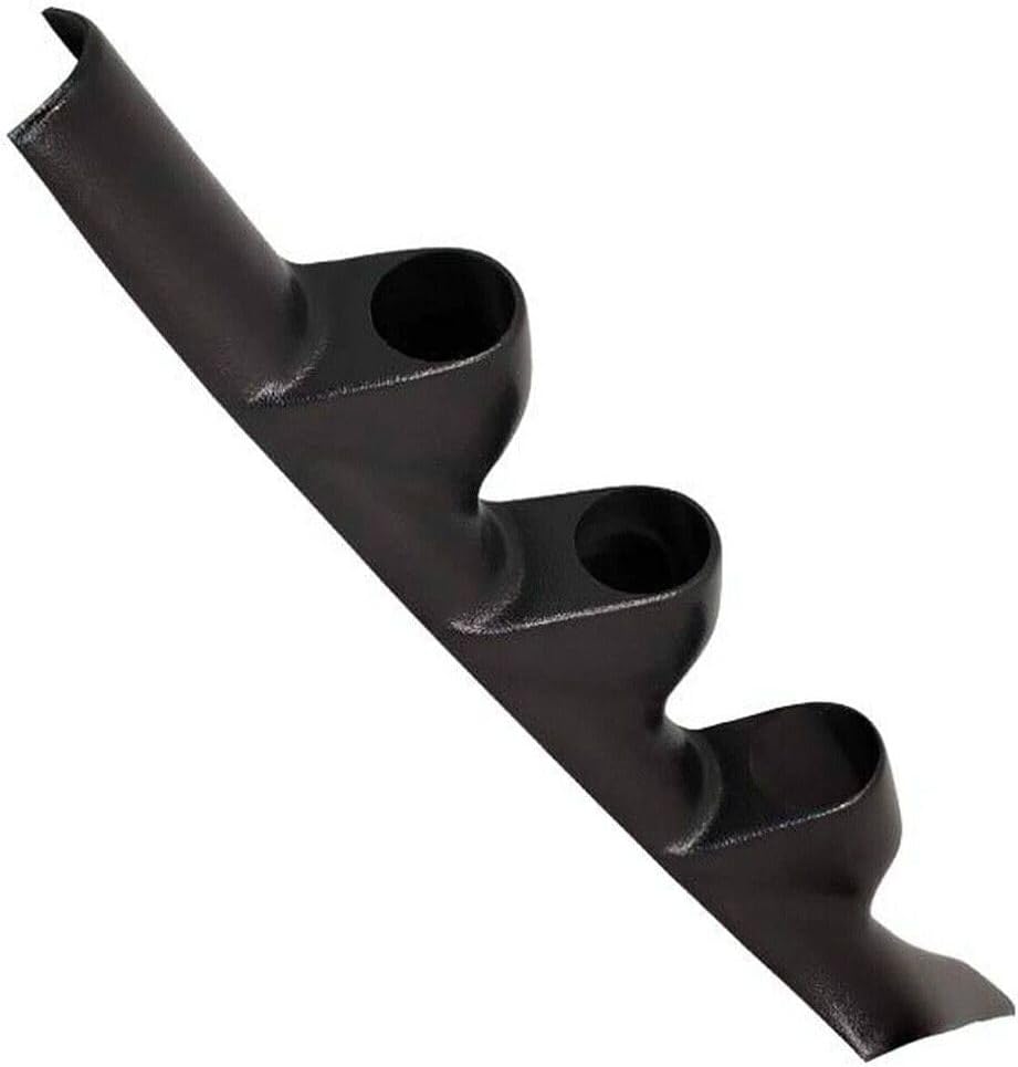 Black Triple Gauge 52mm Pillar ABS Plastic for VW for Jetta 1999-2005