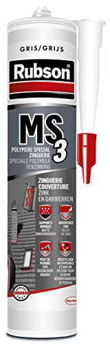 RUBSON MS3 , Mastic polymère pour couverture/zinguerie, pour étanchéité et...