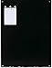 Audio-Visual Direct Magnetic Black Glass Dry-Erase Board Set - 4' x 3' - Includes Magnets, Hardware & Marker Tray