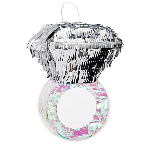 Pinata avec anneau en diamant Juvale pour fiançailles 17,8x17,8x27,9 cm
