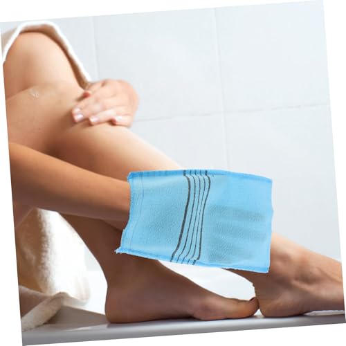 Toallas exfoliantes para el cuerpo en formato de doce unidades multicolor 7
