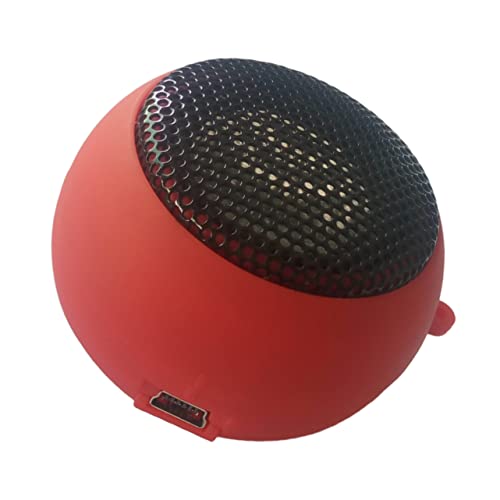 Gadpiparty USB Rechargeable Speaker Compact Design Easy to Use External Music Box with for Phones and Laptops Lightweight and Portable for Desktop and Travel