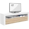 Comifort-AP84BS–Mueble-TV-Salon-Moderno-Mesa-Television-Colores-Blanco-BlancoRoble-Roble-Medidas-160x35x50-Cm-BlancoRoble Comifort-AP84BS–Mueble-TV-Salon-Moderno-Mesa-Television-Colores-Blanco-BlancoRoble-Roble-Medidas-160x35x50-Cm-BlancoRoble