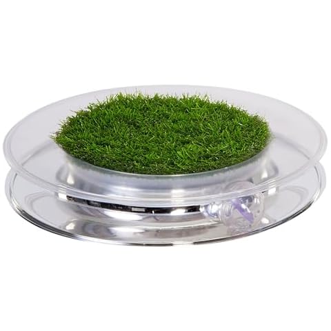 Petstages 739 Nature Track Chasing Batting Faux-Grass Fun Ball Cat Toy Cover