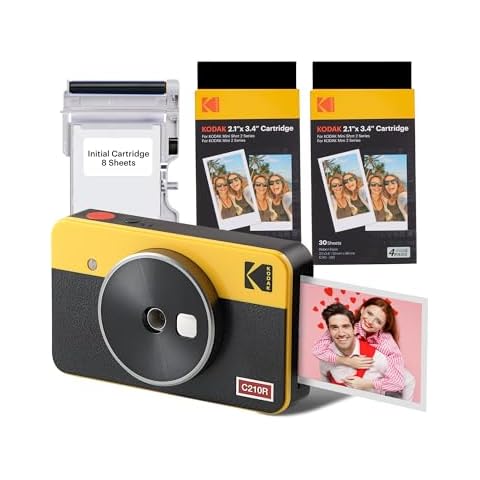 KODAK Mini Shot 2 Retro Instant Camera and Printer Bundle Cover