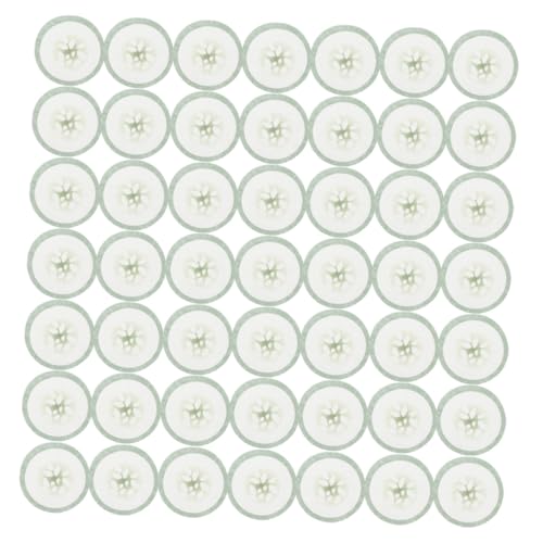 BESTYASH 200piezas Almohadillas Oculares De Pepino Para Cuidado De Ojos Unidades Tela No Tejida Hidratantes y Blanqueadoras Para Mujeres Cuidado Facial Casa