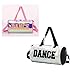 SEHXIM Cute Dance Ballet Bag Large Capacity Fashion Tote Bag Waterproof Travel Bag Yoga Bag Dance Duffle Bag, Ballet Bags for Girls (Pink)