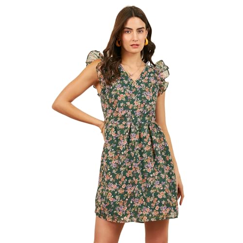 Image of Carlton London Women's A-Line Above Knee Length Dress