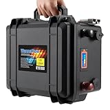 WannaPow 12V 120Ah LifePO4 Battery,Built-in 100A BMS,8000+ Lithium Deep Cycle Marine Battery 12V,Safe Charge Appliances for Trolling Motor,Camping,Cabin,Marine and Off-Grid System