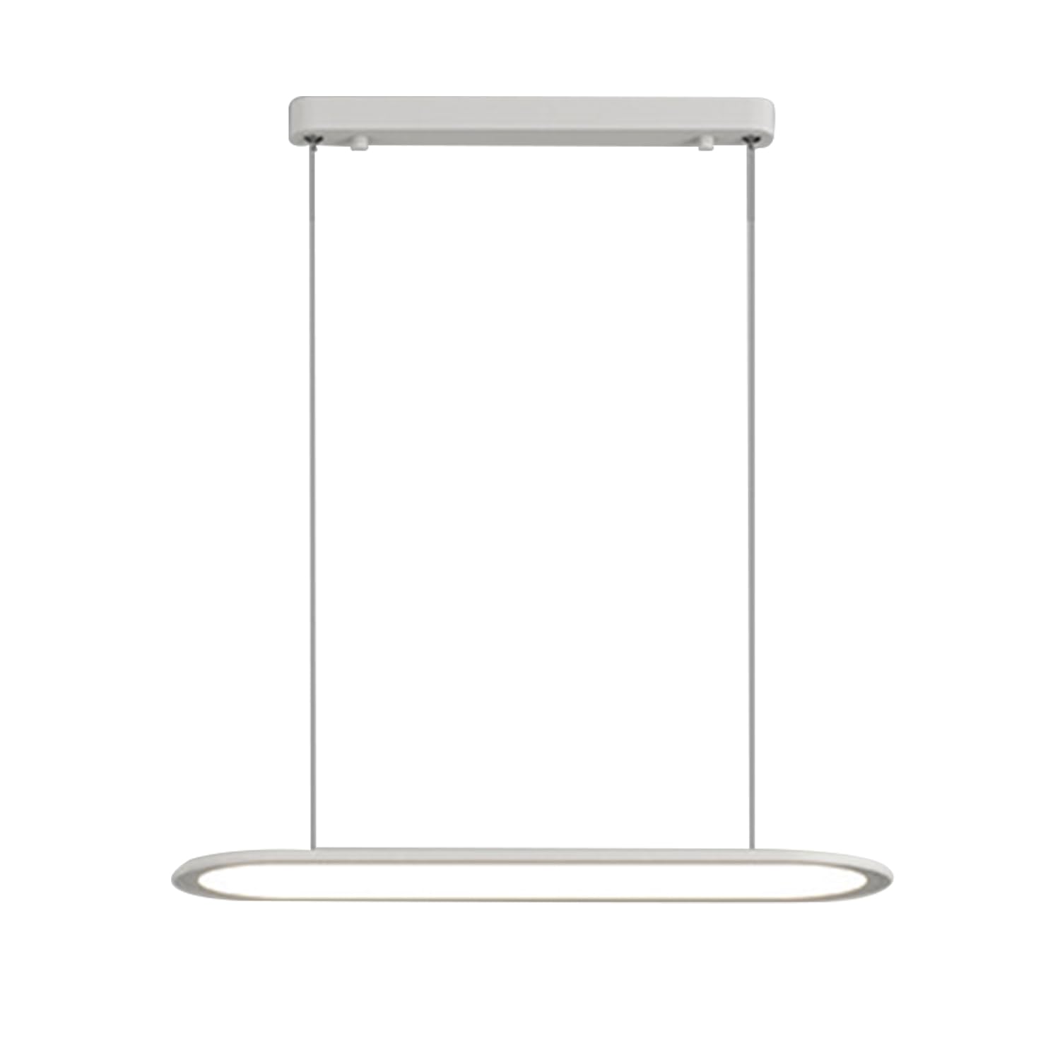 Suspension en Alumide de Style Lustre LED Architectural Fin
