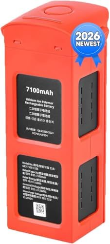 Autel Robotics EVO 2 Battery 7100 mAh 11.55V Smart Battery for EVO II Pro/Enterprise/RTK/Dual 640T Drones(V2 & V3), 2026 N-e-w, Orange