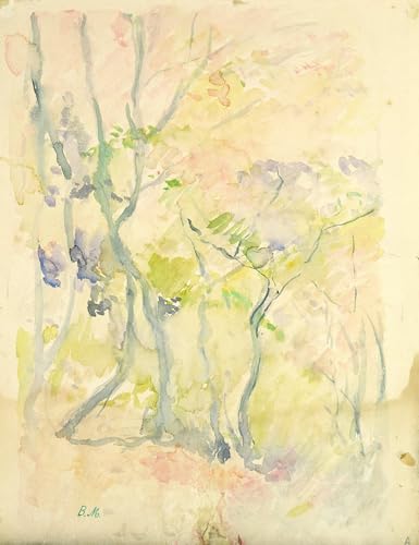 Image sur Toile Forêt à Fontainebleau Berthe Morisot 60x90cm