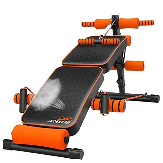 SIT UP Bänk JY - Bärbar övning hopfällbar bänk justerbar viktbänk fitnessträning lutande bänk bakstycke för full kroppsträning Breathable