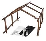 Lori Greiner Compact Convertible Garden Greenhouse & Lattice Kit