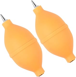 EXQUIMEUBLE 2 Peças Compressa De Ar De Silicone Soprador De Ar Da Câmera Soprador De Ar Da Câmera Limpador De Lâmpada Soprador De Borracha Soprador De Lente Removedor De Soprador De Lente De