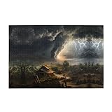 Améliorez votre temps libre avec le puzzle en bois imprimé tornade WZYWHJ de 1000 pièces – Fabriqué à partir de matériaux de haute qualité et respectueux de l'environnement, ce puzzle inodore offre aux adultes un moyen idéal de se détendre et de se détendre, ce qui en fait un puzzle idéal pour soulager le stress pour votre routine quotidienne.