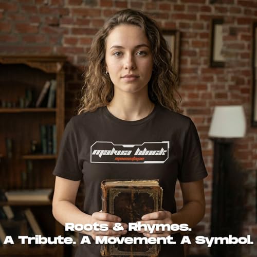 Image of Bambiha Wear Malwa Block Moosetape T-Shirt - Classic Fit Streetwear for Men & Women, 100% Cotton