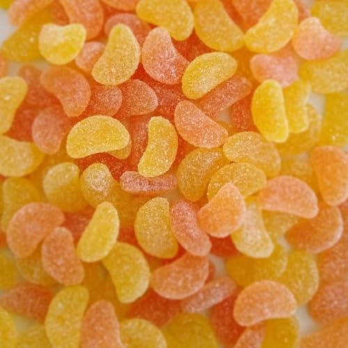 LEMON & ORANGE Jelly Fruit Slices - Edible Sugar Cake Decorations - 70g from Nice Buns