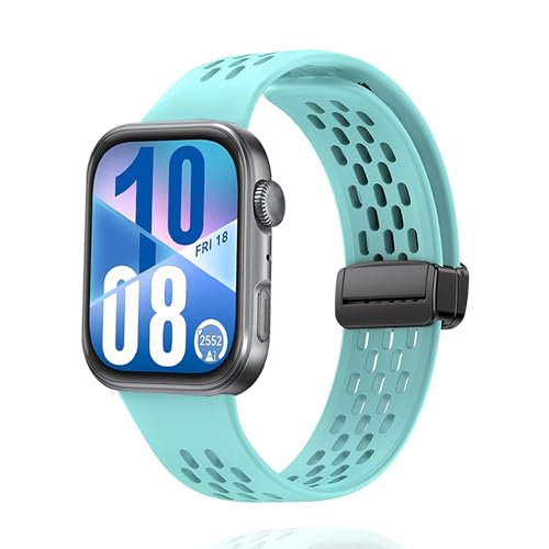 [AnnTec] �o���h For HUAWEI Watch Fit 5 Pro/Fit 5 / Fit 4 Pro/Fit 4 / Fit 3 �o���h �����x���g �R���p�`�u�� �t�@�E�F�C�o���h �����o���h �V���R���� �}�O�l�b�g�N���X�v �h�� �ʋC�� �_