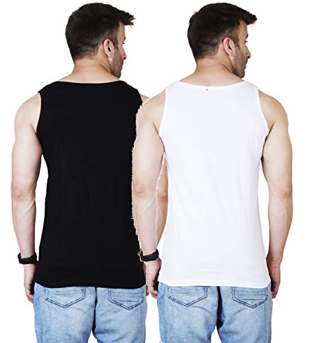 Image of Veirdo Men's Cotton Printed Regular Fit Vest