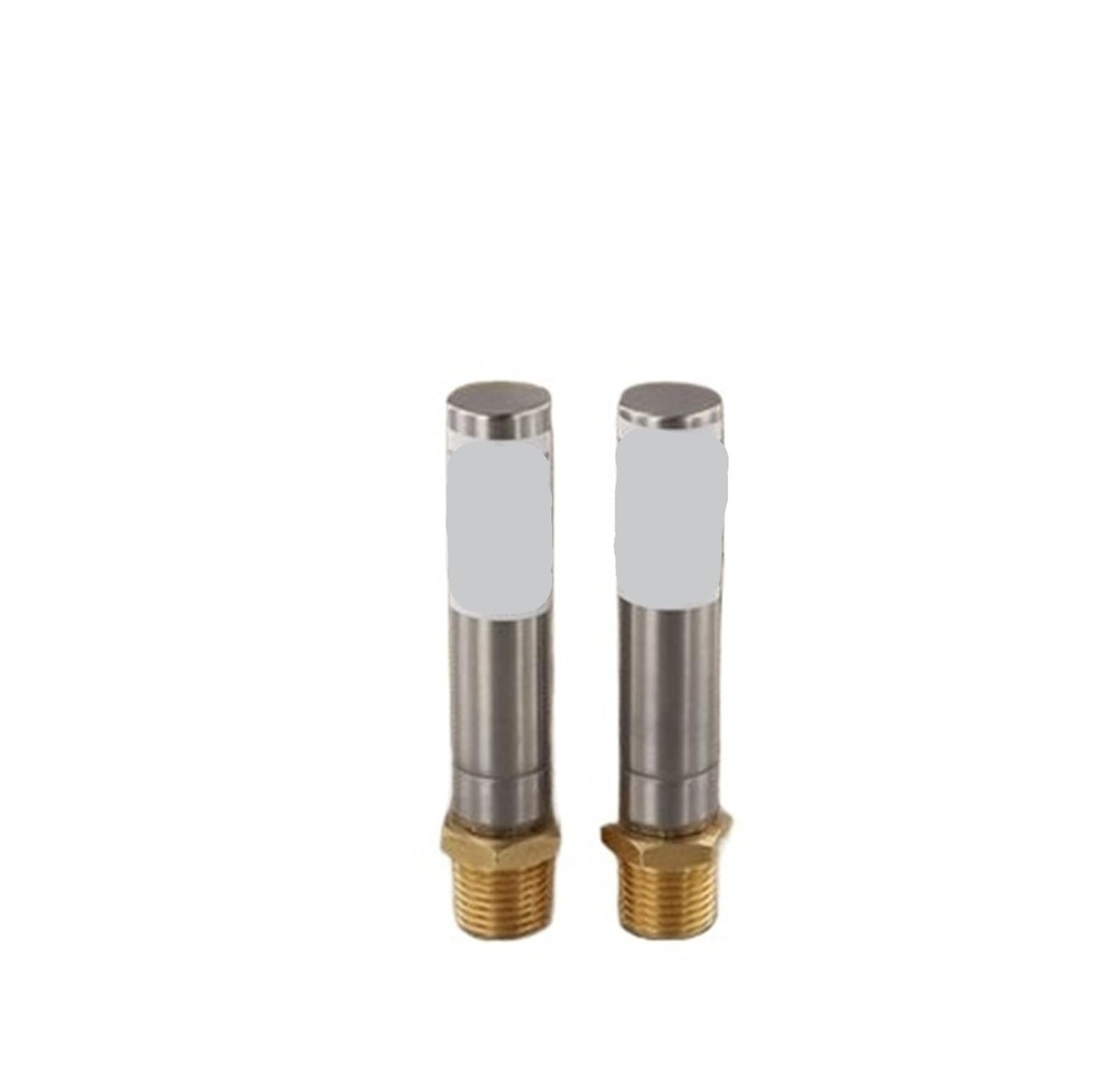 2 Uds 1/2 "NPT Macho Tubo Supresor De Golpes De Ariete For Uso Universal