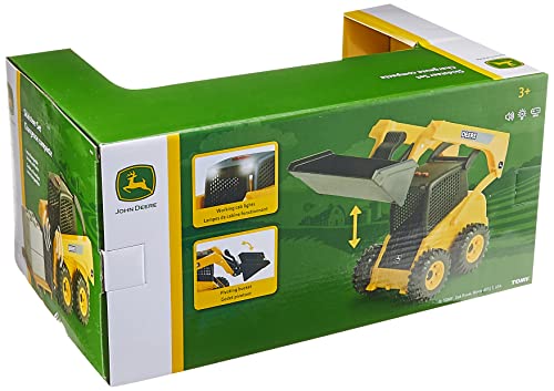 Tomy John Deere Big Farm Interactive Skid Steer Toy Set With Lights & Sounds, Yellow #TOP4