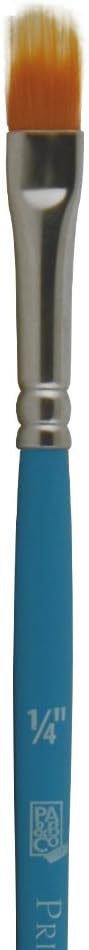 Princeton Select Artiste, Series 3750, Paint Brush for Acrylic, Watercolor and Oil, Filbert Grainer, 1/4 Inch