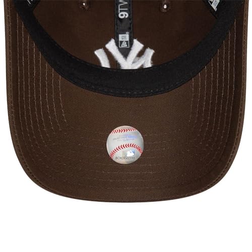 New Era New York Yankees MLB League Essential Braun Verstellbare 9Twenty Cap - One-Size