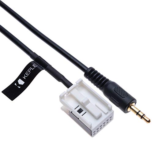 FACILE DA UTILIZZARE - Per iniziare ad usare questo adattatore per cablaggio Keple è necessario rimuovere prima il lettore audio dell'auto. Quindi per collegare una parte del cavo nel posto giusto sul retro della radio. È il modo più semplice per espandere il sistema autoradio ad una porta AUX. È possibile utilizzare la spina 3.5 per il tuo cellulare, lettore mp3 e altri dispositivi per ascoltare la tua musica preferita.