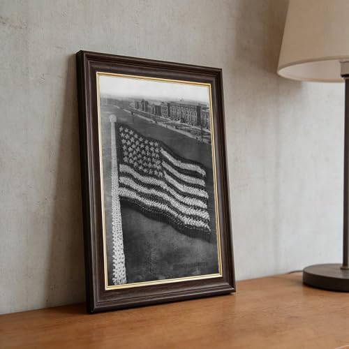 Drapeau américain en impression sur toile Arthur Mole pour bureau vintage - 5