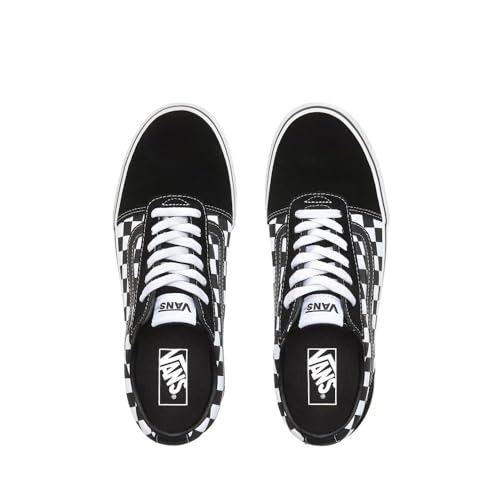 Vans Vans Unisex Old Skool Classic Skate Shoes (39 M EU / 8.5 B(M) US Women / 7 D(M) US Men, (Canvas) Black/True White)
