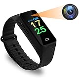 Mini Camara Espía de Vigilancia, 1080P Cámara Oculta Espía Pantalla FullView Grabadora de Video con Spy Camara de...