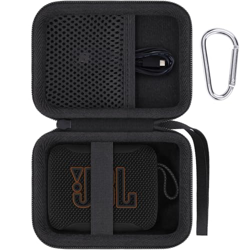 Baval�P�[�X JBL Go 5/Go 4 �E���g���|�[�^�u���h���X�s�[�J�[�Ή� (�u���b�N�P�[�X)