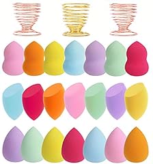 21pcs makeup sponges+3pcs holders