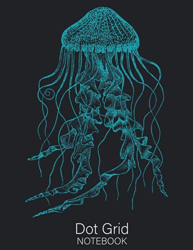 DOT GRID NOTEBOOK: Large format 8.5