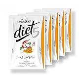 Layenberger diet5 Tagesrations-Diät - Formula Diät, glutenfrei, kombinierbar - 5 Portionen (5x 47 g) für 1500 ml Suppe - Thai Curry