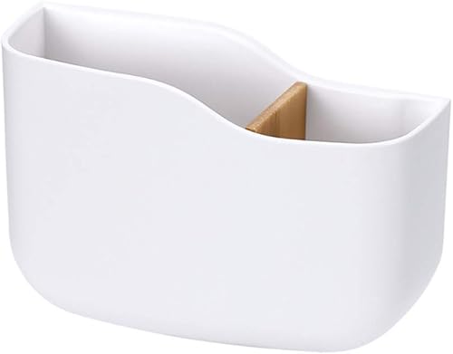 Miniatura 4 de Soporte de control remoto, montado en la pared, para TV, cama, control remoto, organizador para sala de estar, dormitorio, pared (blanco)