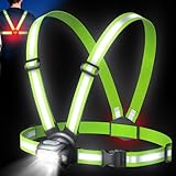 【9 Modes d’Éclairage & Multi-Angle】La lampe pectorale running propose 9 modes d’éclairage, dont 7 réglages pour la lumière avant (Blanc Fort / Moyen / Faible / Flash | Rouge Fixe / Flash / SOS) et 2 réglages pour la lumière arrière (Fixe / Flash), ce qui permet de répondre facilement à tous les scénarios. La lampe course a pied poitrine est inclinable à 45° (15° / 30° / 45°), permettant d’ajuster précisément l’angle d’éclairage pour couvrir aussi bien les courtes que les longues distances.
