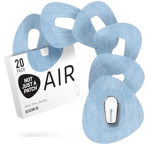 Not Just a Patch Air Dexcom G6 Over Patches - 20 sztuk, niebieskie