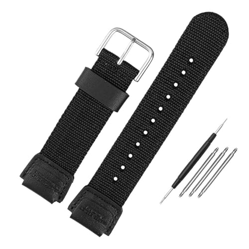 [X] JVIiCEHb`Xgbv AE-1200WH SGW-300/400H/500H AQ-S810W AE-1000/1300 MRW-200H RxbNX 18mm LoX VREHb`ohɓK(Black steel bu