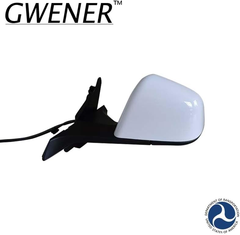 2021-2024 Tesla Model Y Side Mirror Heated Anti-Glare Pearly White Left