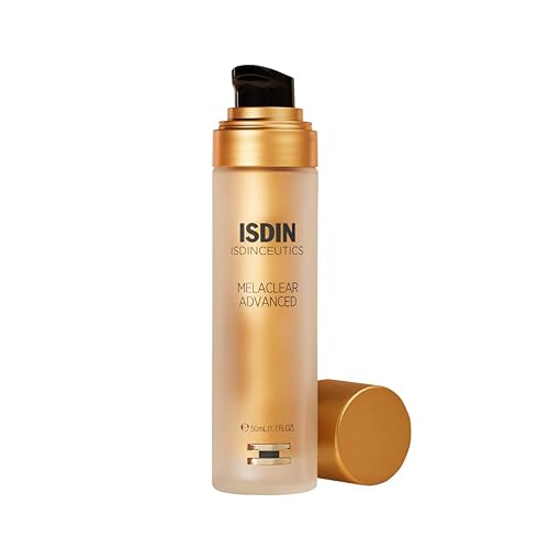 Isdin ceutics Melaclear Advanced - Corrector de manchas oscuras para cara con niacinamida de 17 onzas líquidas 17fl oz