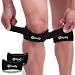 Produktbild Hually Patella Kniebandage, (2 Stück) Sehnenband Aktivbandage, Verstellbare Patella Band für Damen und Herren beim Sport, Wandern, Fitness, Volleyball,Runner