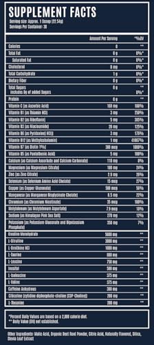 Image of MUSCLE WATER Pre Workout Powder | Muscle + Pump + Energy | 20+ Supplements, 0 Tubs | 5g Creatine + 300mg Caffeine | Sugar-Free | Fruit Punch | 30 Servings