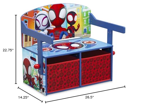 Delta-Children-Kids-Convertible-Activity-Bench-Greenguard-Gold-Certified-Marvel-Spidey-and-His-Amazing-Friends Delta Children Kids Convertible Activity Bench Greenguard Gold Certified Marvel Spidey and His Amazing Friends