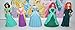 Disney Princess Figure Set of 13 Toy Kit with Fun Figures and Neat Tattoos Featuring Both Classic and New with Belle, Cinderella, Ariel, Rapunzel, Jasmine and More!