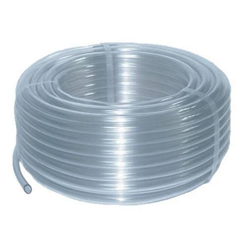 GOVARDHAN PIPE 30 Meter 1 Inch PVC White Water Pipe| Lightweight, Durable & Flexible| Hose with Accessories Connector & Clamps| Watering Garden, Cleaning, Outdoor-Indoor Use (30 Meter (98.42 Feet))